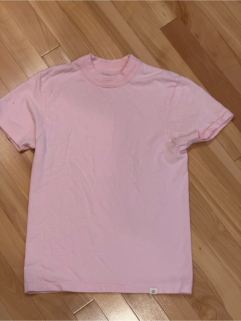 Everyday Crewneck Tee - Pastel Pink